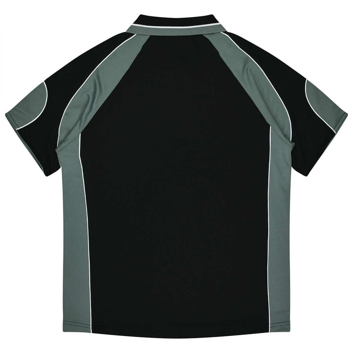 Aussie Pacific 3300 Kids' Murray Polo — BLACK/ASHE — additional view 2