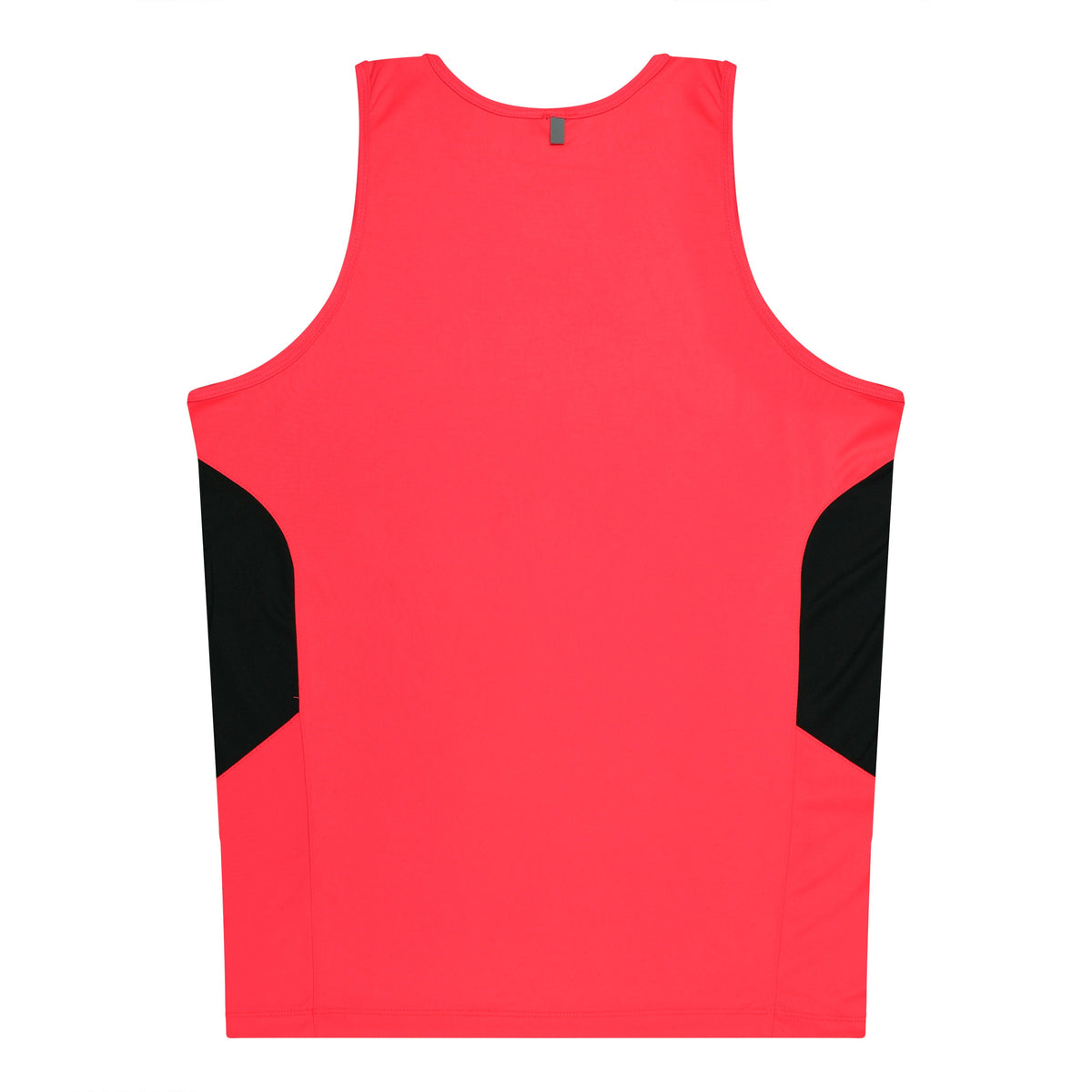 Aussie Pacific 3111 Kids' Tasman Singlet — NEON PINK/BLACK — additional view 2