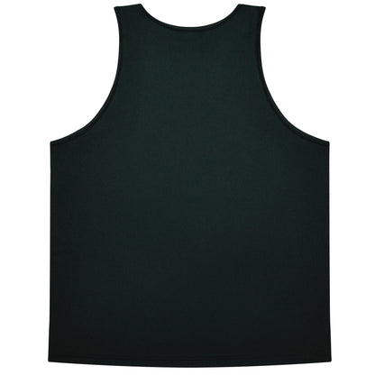 Aussie Pacific 3107 Kids' Botany Singlet — BLACK — additional view 2