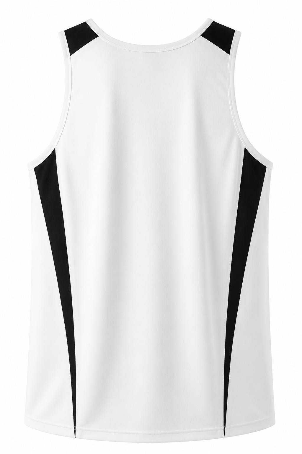 Aussie Pacific 1104 Men's Eureka Singlet — WHITE/BLACK
