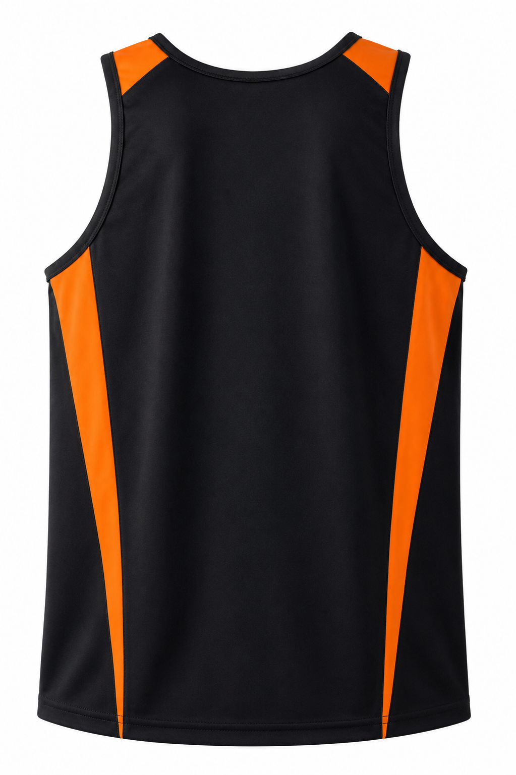Aussie Pacific 1104 Men's Eureka Singlet — BLACK/ORANGE — additional view 2