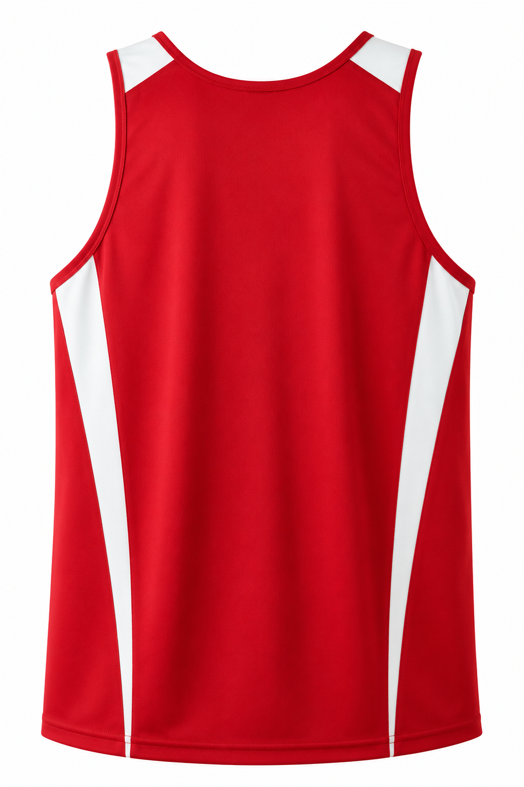 Aussie Pacific 1104 Men's Eureka Singlet — RED/WHITE — additional view 2