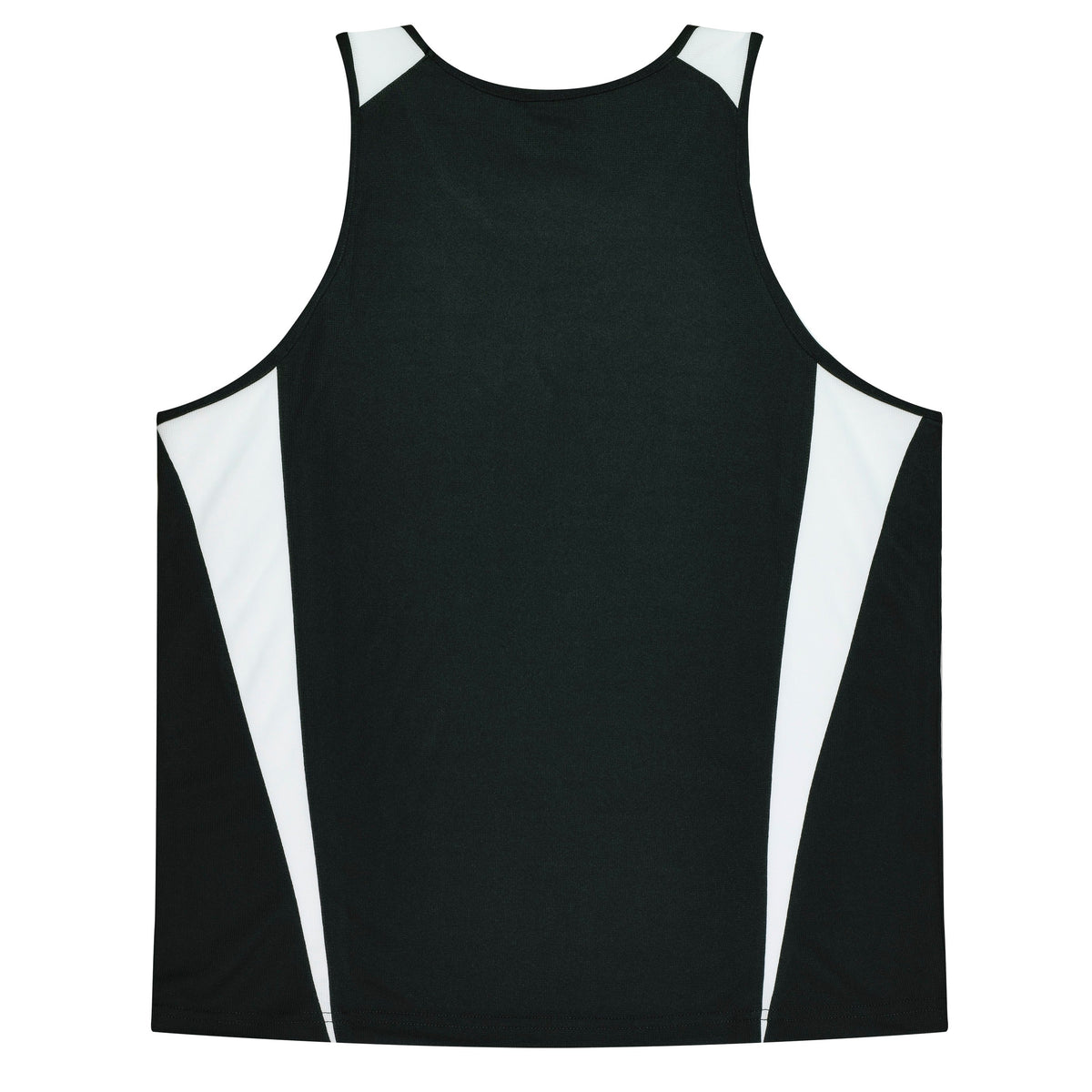 Aussie Pacific 3104 Kids' Eureka Singlet — BLACK/WHITE — additional view 2