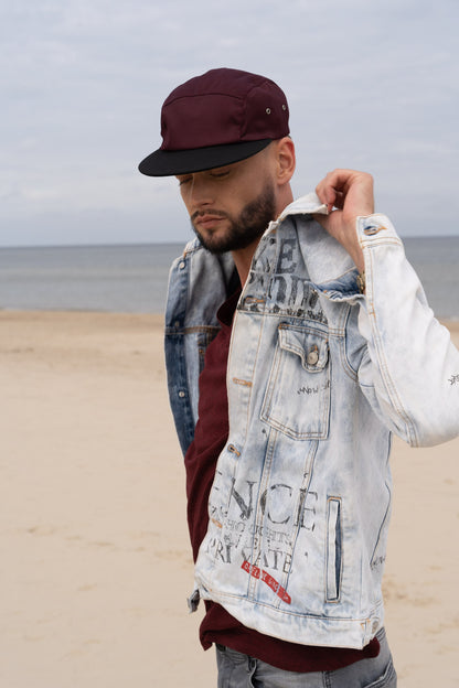 Headwear 3899 Cotton Twill Square Front - Lifestyle