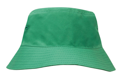 Headwear 3938 Breathable Poly Twill Infants Bucket Hat - Emerald