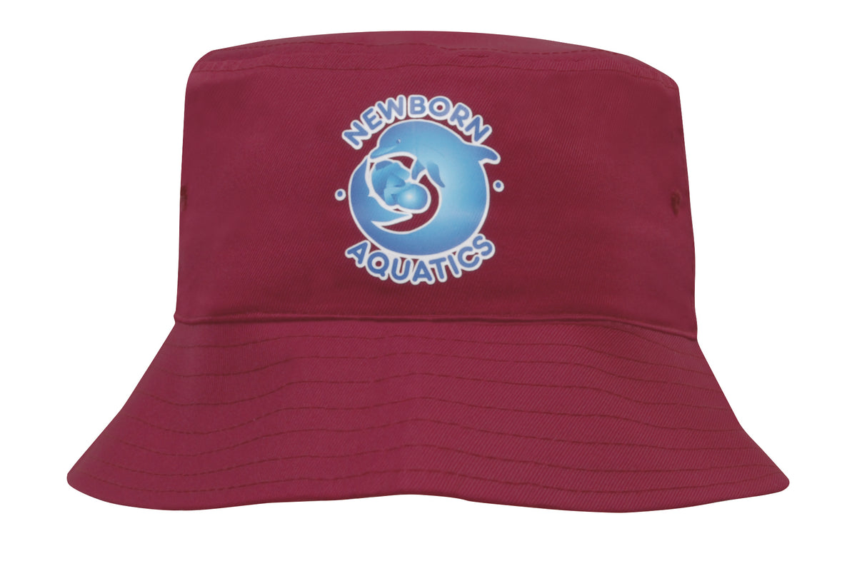 Headwear 3939 Breathable Poly Twill Childs Bucket Hat - supplier overview
