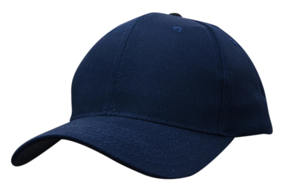 Headwear 3966 Cotton Twill Cap - Navy