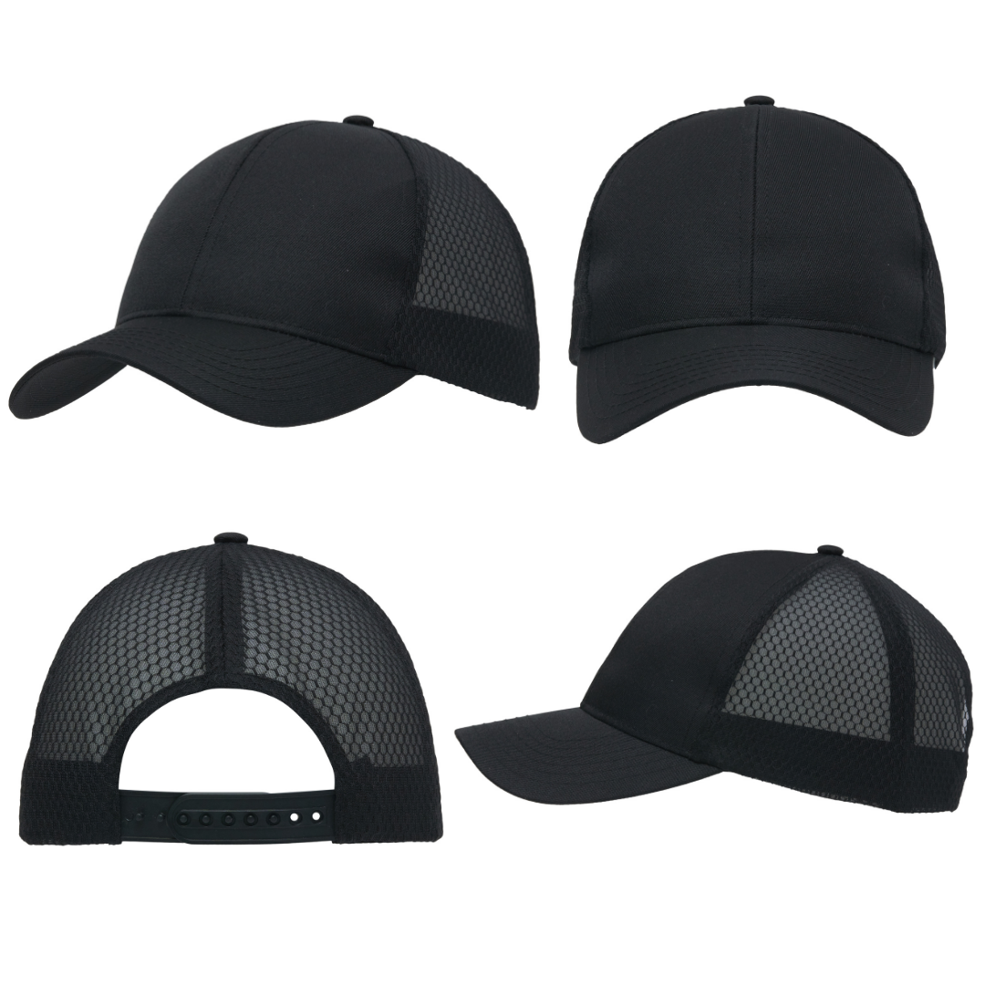 Headwear 3972 Breathable poly twill with honeycomb mesh - supplier overview