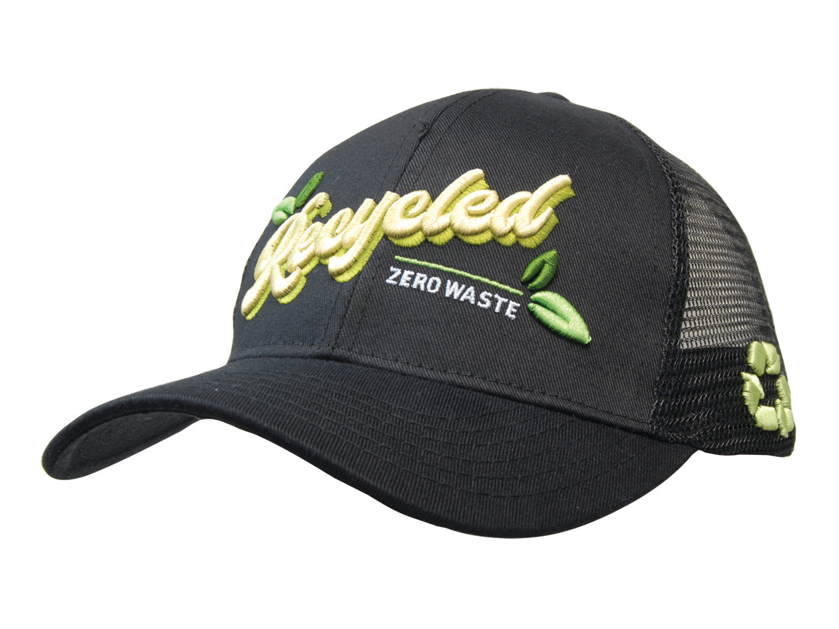 Headwear 3982 Recycled Breathable Poly Twill with Mesh Back Cap - supplier overview