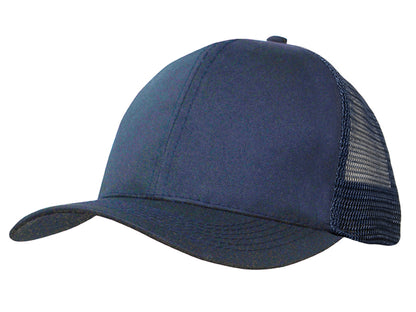 Headwear 3982 Recycled Breathable Poly Twill with Mesh Back Cap - Navy