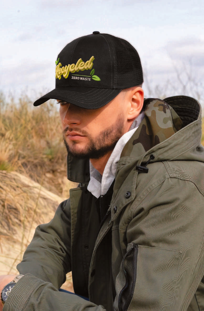Headwear 3982 Recycled Breathable Poly Twill with Mesh Back Cap - Lifestyle