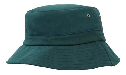 Headwear 4133 Brushed Sports Twill Youth Bucket Hat - Bottle