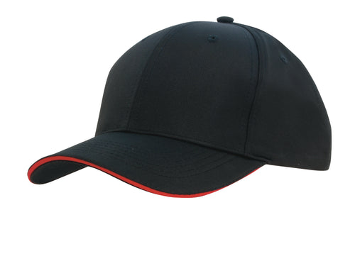 Headwear Sports Ripstop Cap with Sandwich Trim