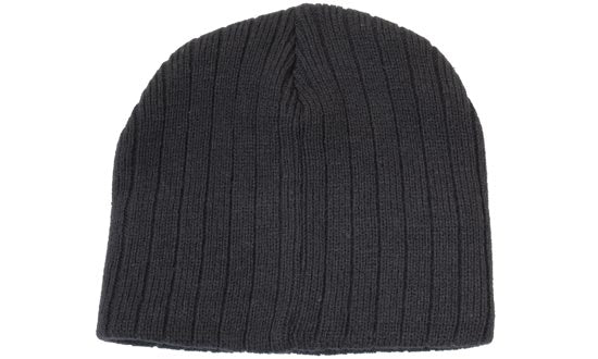Headwear 4189 Cable Knit Beanie - Navy