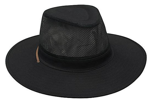 Headwear Safari Cotton Twill & Mesh Hat