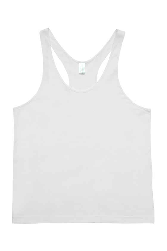 RAMO T407HC Men T-back Singlet — White supplier product image