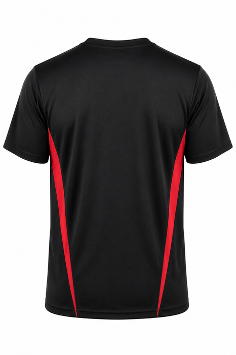 Aussie Pacific 1204 Eureka Men's T-shirt — BLACK/RED additional view
