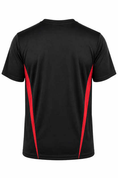 Aussie Pacific 1204 Eureka Men's T-shirt — BLACK/RED additional view