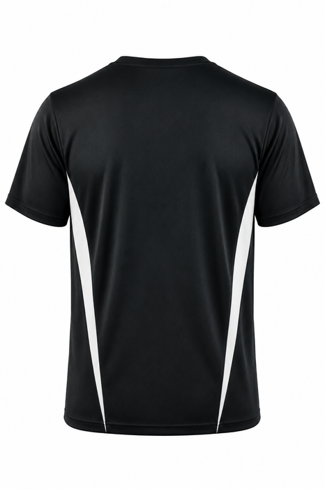 Aussie Pacific 1204 Eureka Men's T-shirt — BLACK/WHITE additional view