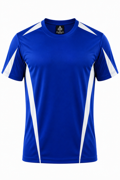 Aussie Pacific 1204 Eureka Men's T-shirt — ROYAL/WHITE product view