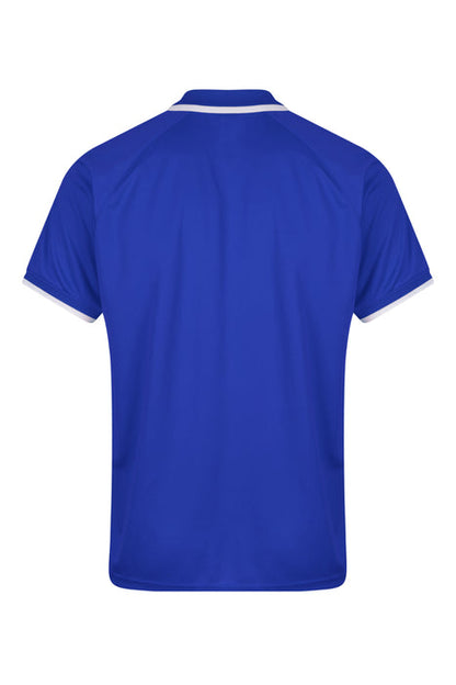 Aussie Pacific 1322 Double Bay Men's Polo — ROYAL/WHITE additional view