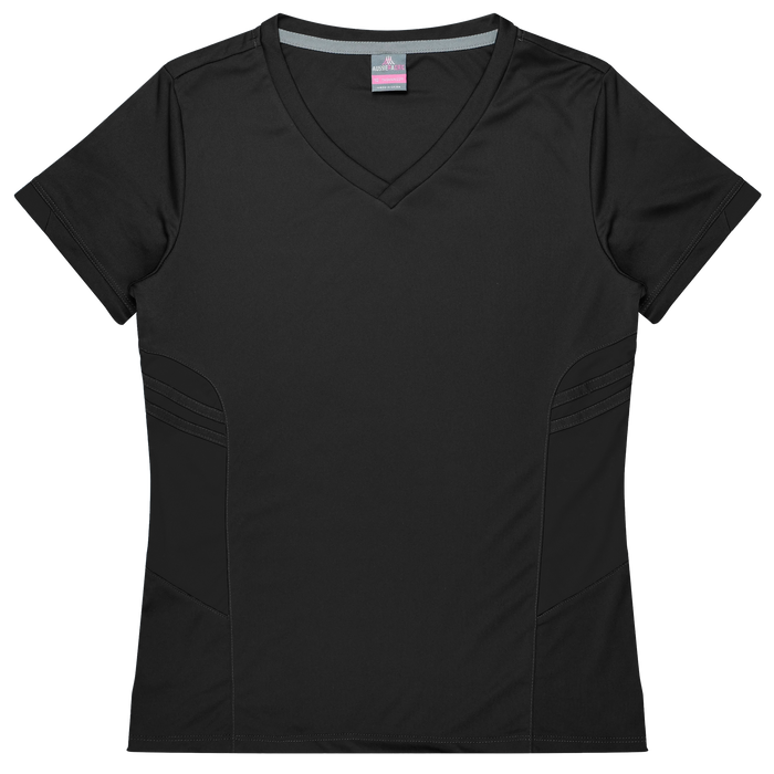 Aussie Pacific 2211 Tasman Women's T-shirt — BLACK product view