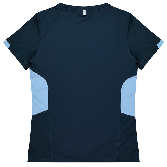 Aussie Pacific 2211 Tasman Women's T-shirt — NAVY/SKY additional view