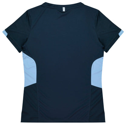 Aussie Pacific 2211 Tasman Women's T-shirt — NAVY/SKY additional view