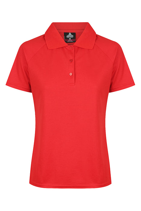 Aussie Pacific Keira Women's Polo — RED