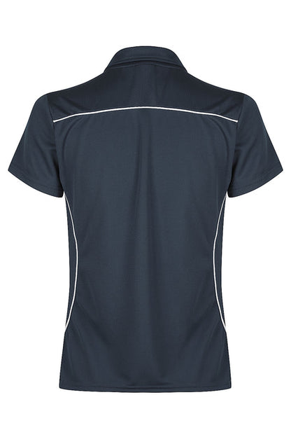 Aussie Pacific 2323 Kuranda Women's Polo — NAVY/WHITE additional view