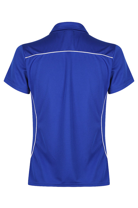 Aussie Pacific 2323 Kuranda Women's Polo — ROYAL/WHITE additional view