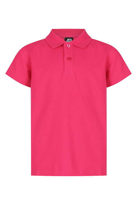 Aussie Pacific Hunter Kids' Polo — FUSCHIA