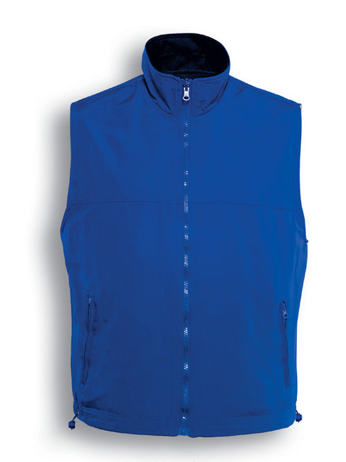 Bocini Unisex Reversible Vest — Royal Blue / Navy