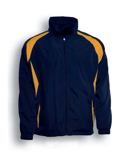 Bocini Unisex Training Track Jacket — Navy / Gold