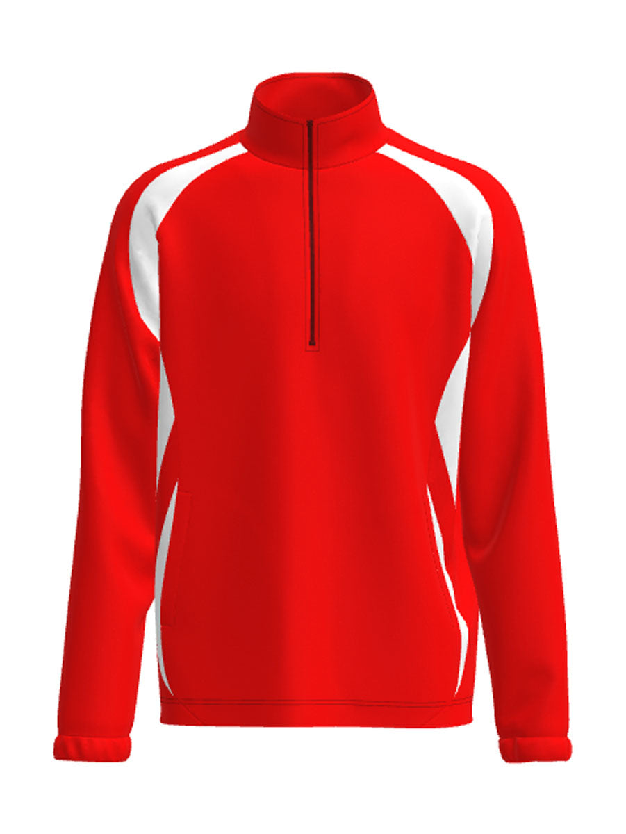 Bocini Unisex Half Zip Sports Pull Over Fleece CJ1050 – 1