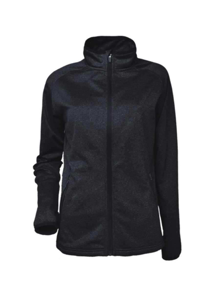 Black – Bocini Women’s Light Weight Fleece Zip Through Jacket CJ1454