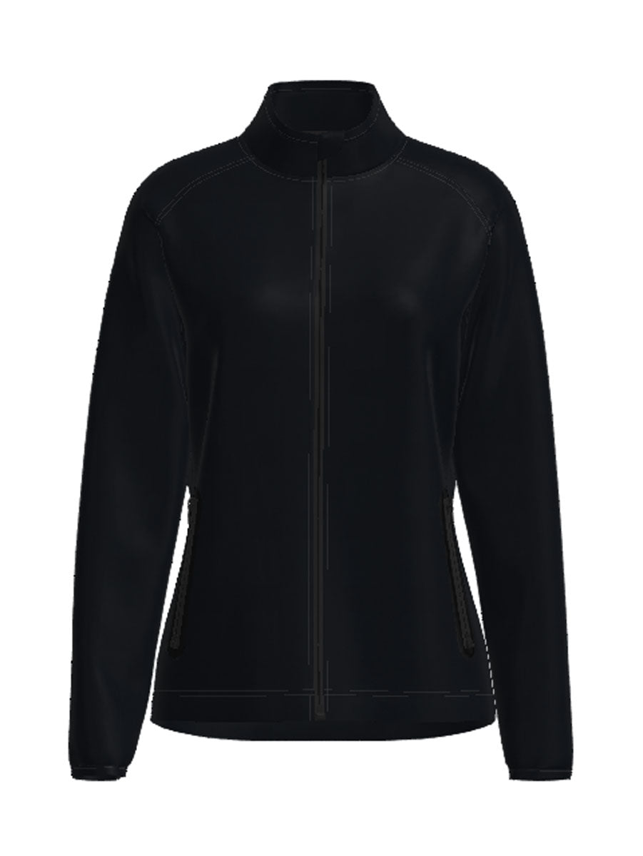Bocini Women’s Light Weight Fleece Zip Through Jacket CJ1454 – front