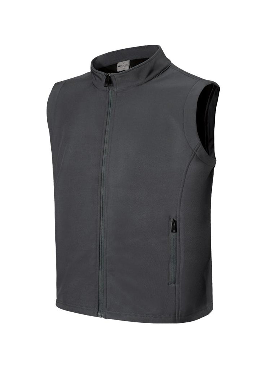Charcoal – Bocini Kids Softshell Vests CJ1639