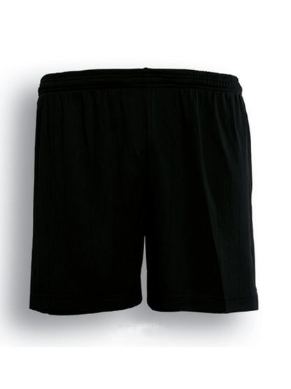 Black - Bocini Kids Plain Sports Shorts (CK708), blank garment
