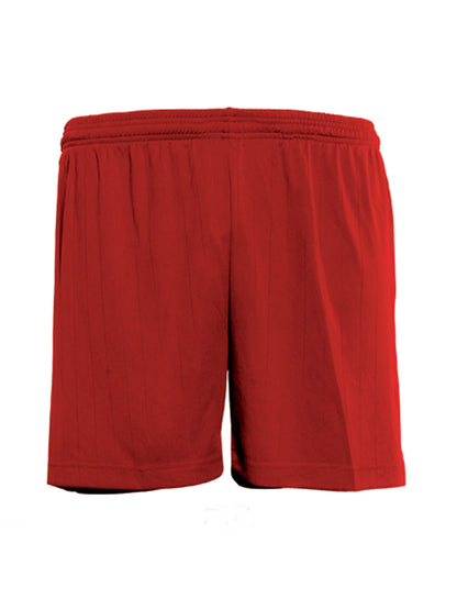 Red - Bocini Kids Plain Sports Shorts (CK708), blank garment