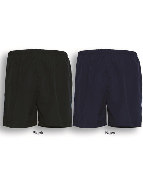 Bocini Men’s Athletic Shorts — Black