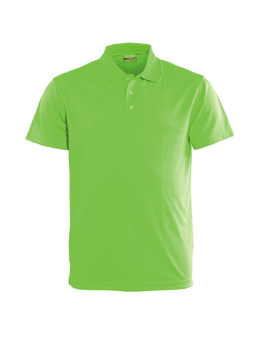Lime - Bocini Mens Breezeway Basic Polo (CP0754), blank garment