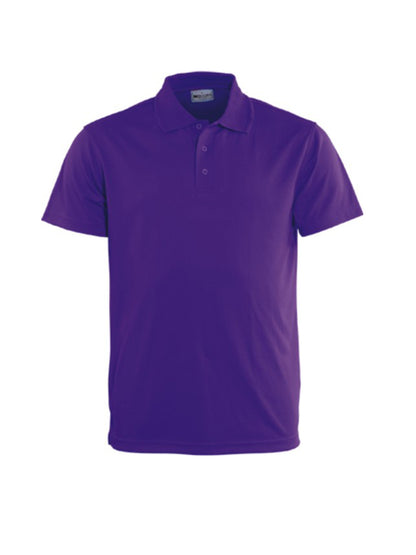 Purple - Bocini Mens Breezeway Basic Polo (CP0754), blank garment