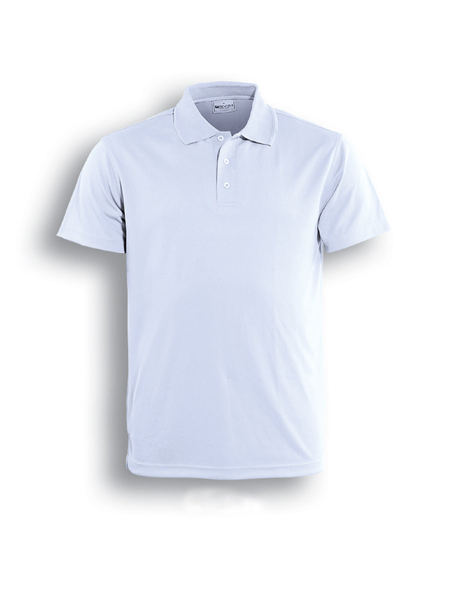 White – Bocini Kids Basic Polo CP0755