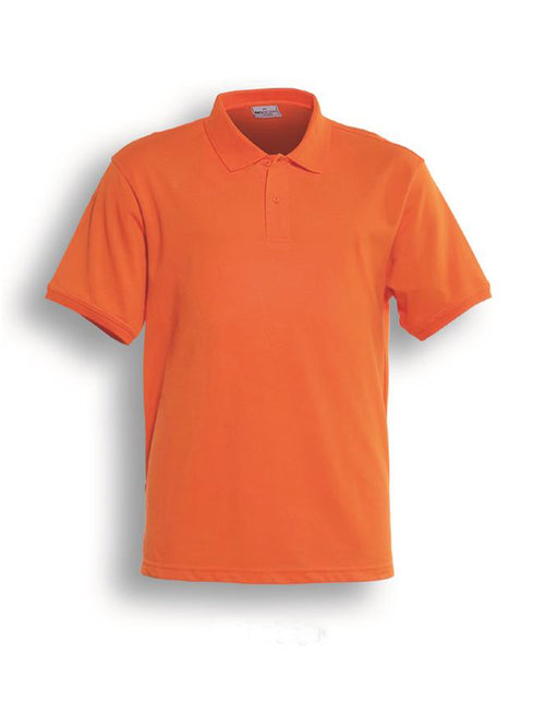 Bocini Men's Classic Polo — Orange