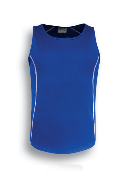 Royal Blue / White – Bocini Women’s Stitch Singlet CT0927