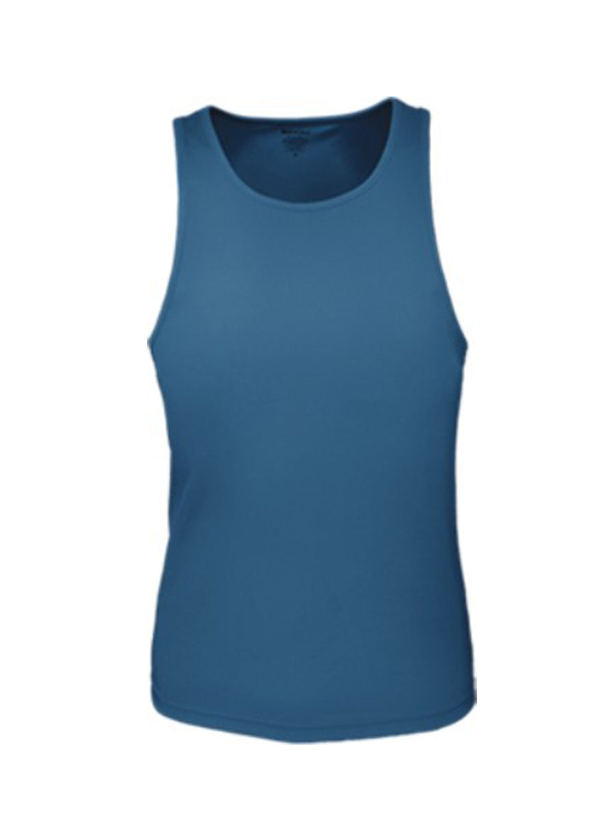 Cyan – Bocini Women’s Brushed Action Back Singlet CT1412