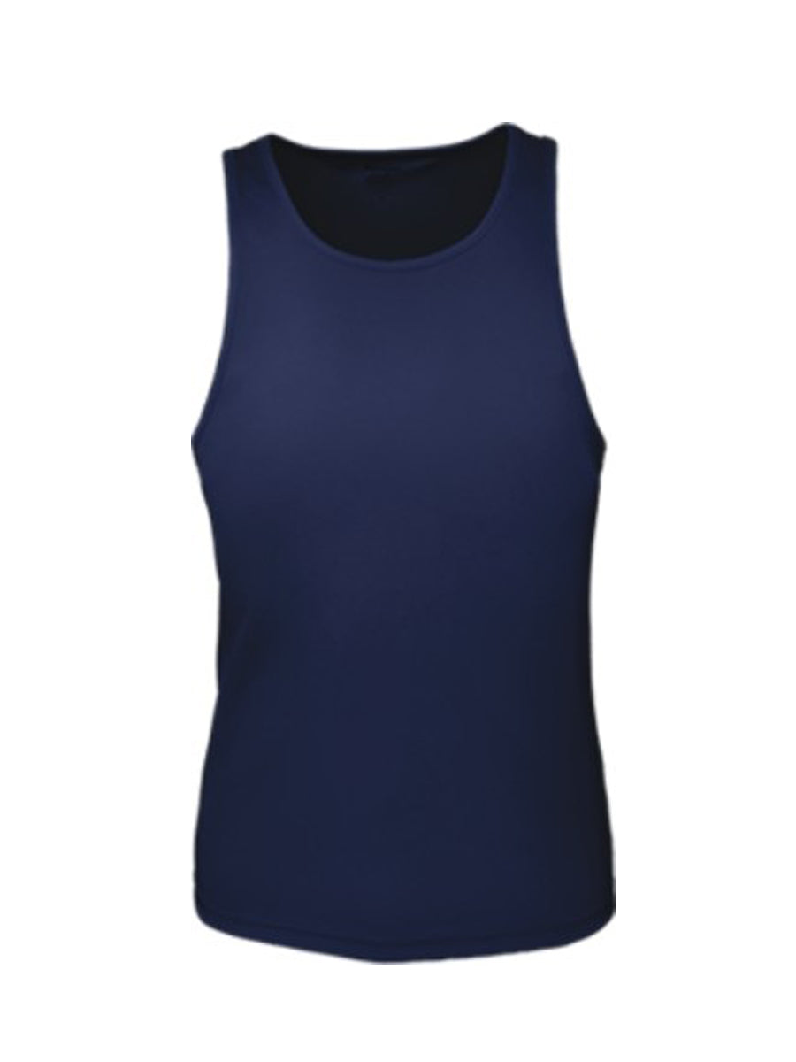 Navy – Bocini Women’s Brushed Action Back Singlet CT1412