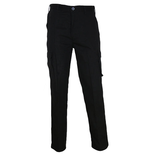 DNC Lightweight Cotton Cargo Pants — Black