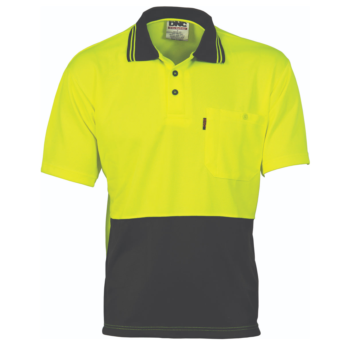 Yellow/Black — DNC 3811 blank garment
